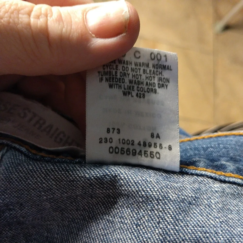 Levis 569 Loose Straight Fit Jeans Mens 40x32 Blue Denim 00569-4650 Medium Wash